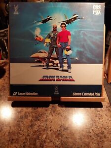 Iron Eagle (1985) Laserdisc CBS Fox Louis Gossett, Jr -Tested
