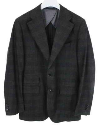 Suitsupply La Spalla Blazer Men UK 44L Single Breasted Wool Checked Notch - Image 1 of 4