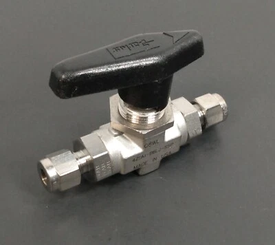 Válvula de bola serie B, Parker Hannifin, 4Z-B6LJ-SSP Foto 1 de 3