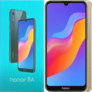 Honor 8A 4G/LTE Gold 32GB ROM + 2GB RAM Dual-SIM Factory Unlocked GSM NEW - Picture 1 of 4