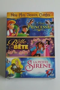 The Little Princess - Beauty and the Beast - The Little... Pack 3 DVD France NEW - Picture 1 of 2