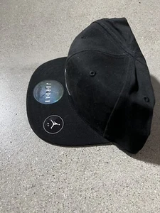 Jordan Jumpman Air Cap Little kid's Black Hat  Size 4/7 - Picture 1 of 5