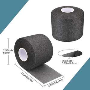 Cosywell Pre Wrap für Sportband 3 Stück schwarz Schaumstoff Unterlage für Sport - Bild 1 von 5