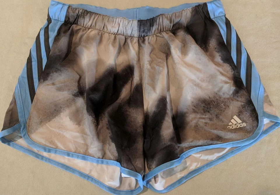 LZ adidas Performance Women's Small Ultimate Sunlight Camo Print Shorts NEW M91 - Image 1 of 1