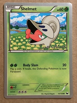 Pokemon Card Dark Explorers Shelmet 10/108. 2013 World Championship Promo - Image 1 of 4