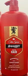 Old Spice Swagger for the hair 2-in-1 Shampoo and Conditioner 39.9 oz Bottle - Picture 1 of 2