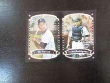 2005 Topps All Star Fan Fest # 9 Al Kaline Ivan Rodriguez Card (B19) Tigers