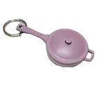 Our Place Always Tiny mini Pan Keychain Lavender mauve charm Pendant Metal CUTE