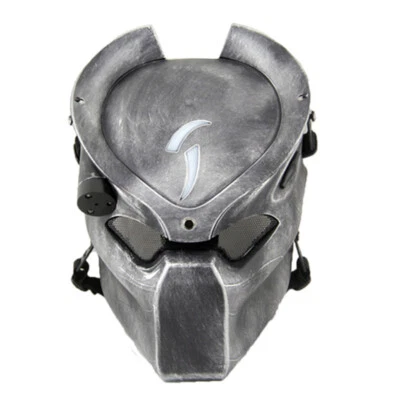 Alien vs Predator Cosplay Mask Halloween Party Costume Prop Full Mask With Light - Image 1 of 4