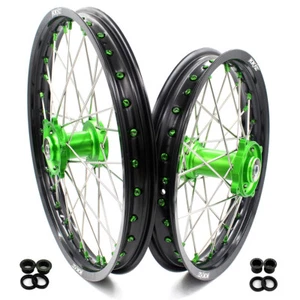 KKE 19/16'' Wheels Rims Fit Kawasaki KX80 1993-2000 KX85 2001-2025 KX100 14-2021 - Picture 1 of 12
