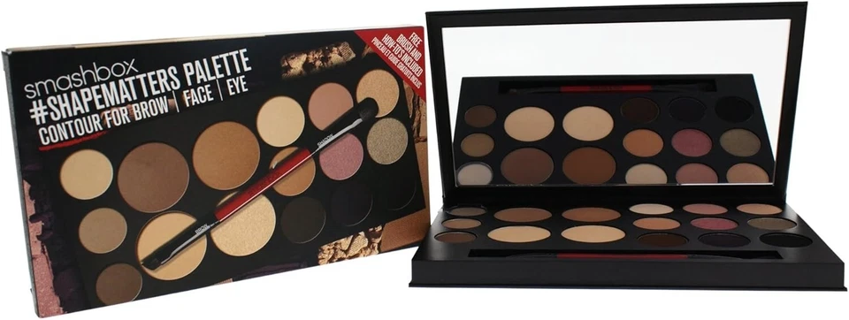 SMASHBOX #SHAPEMATTERS SHAPEMATTERS PALETTE CONTOUR FOR BROW FACE EYE BRUSH NIB - Image 1 of 1