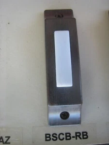 Timbre fundido a presión de montaje en superficie hecho a mano para constructor - Latón rústico - BSCB-RB - Imagen 1 de 6