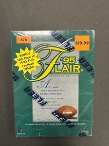 1995 Fleer Flair FB Premier Edition FACTORY SEALED BOX + Bonus Pack Dan Marino - Picture 1 of 3