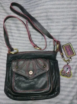 Fabuloso bolso de hombro/brossbody de cuero marrón - MARIPOSA de Matthew Williamson Foto 1 de 4