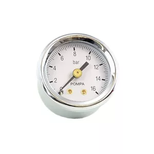 Pumpenmanometer Pumpe Manometer Ø 39mm 0-16 bar ECM / Bezzera Art. Nr: BM7432517 - Bild 1 von 1