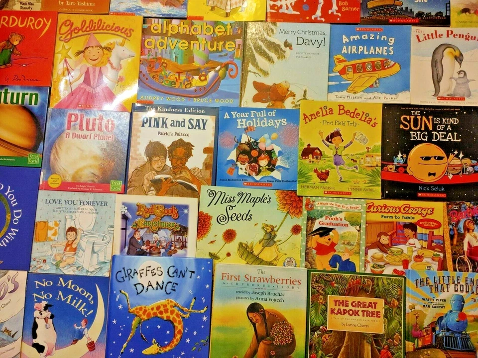 3rd Grade Accelerated Reading 10 RANDOM Picture Books Lot RL Level 3 Teacher 2nd — 第 1/4 张图片