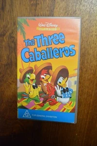 THE THREE CABALLEROS VHS - Picture 1 of 4