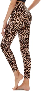 High Waisted Leggings for Women - No See through Tummy Control Cycling Workout Y - Picture 1 of 12