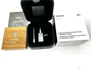 Denon DL-A110 MC Phono Cartridge Silver-Graphite Headshell 110th Anniversary - Picture 1 of 10