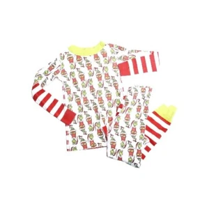 Hanna Andersson Grinch Pajamas US 5 Long-Sleeve - Picture 1 of 8