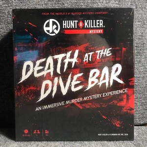 Hunt A Killer Murder Mystery Game Board   Death At A Dive Bar New Sealed 2020 - Picture 1 of 5