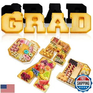 JMUQ 8 Pcs 13.7" 2025 Graduation Plastic Number Fillable for Charcuterie Disp - Picture 1 of 5