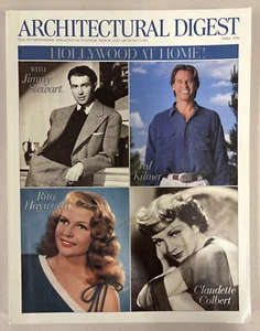 ARCHITECTURAL DIGEST-APRIL 1998-VAL KILMER-RITA HAYWORTH-JIMMY STEWART - Picture 1 of 5