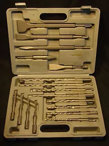 Juego de brocas de percusión de martillo rotativo albañilero SDS aptas para Dewalt Milwaukee - Imagen 1 de 1