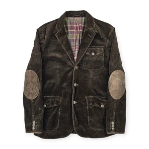 Polo Ralph Lauren Vintage Chore Giacca Velluto a coste Blazer Marrone Uomo 40R - Foto 1 di 8