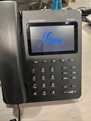 Grandstream GXP2200 VOIP POE IP Office Desk Phone, Factory Reset - Image 1 of 2
