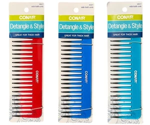 Conair Detangle & Style Wide-Tooth Comb - Picture 1 of 7