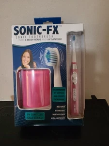 SONIC-FX SOLO Elektronische Wiederaufladbare Multispeed Schallzahnbürste mit 4 Köpfen + UV - Bild 1 von 6