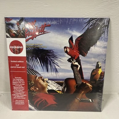 Songs You Know By Heart Jimmy Buffet Vinyl Record Exclusive Edition Parrot Red  - Image 1 of 3