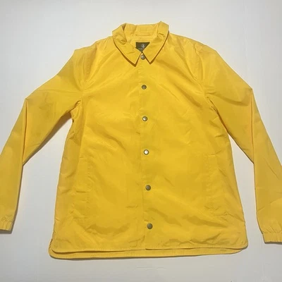 Volcom Yellow Windbreaker Women’s Size Small Petite 10 - Image 1 of 4