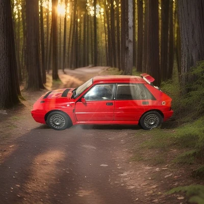Lancia Delta HF Integrale Edizione Finale 1995 - Red - 1/18 - Solido - S1807807 - Image 1 of 3