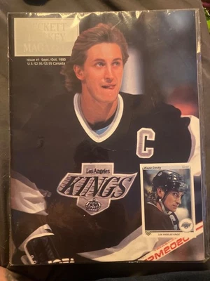 Beckett Hockey Magazine Issue #1 Sept/Oct 1990 Wayne Gretzky LA Kings NHL - Image 1 of 2