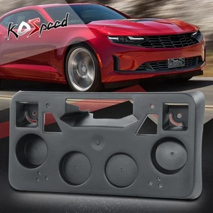 Front Bumper License Plate Mounting Bracket Holder Cover for 19-21 Chevy Camaro - Picture 1 of 6