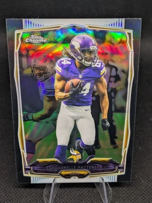 2014 Topps Chrome - Cordarrelle Patterson #84 Black Refractor /299 - Image 1 of 2