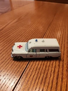 Vintage 1968 Matchbox K-6 King Size Mercedes Benz Binz Ambulance Diecast Car - Picture 1 of 6