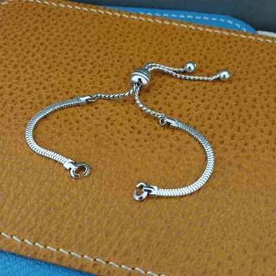 Reloj de cóctel JB Champion cuatro estaciones relleno de oro blanco correa vintage para dama Foto 1 de 4