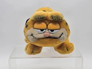 Vintage Garfield Plush 1978-1981 Fun Farm Dakin Stuffed Animal Around 6×9" - Picture 1 of 16