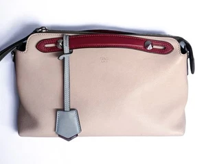 Bolso Boston mediano Fendi Vitello Dolce By The Way - rosa rubor multicolor - certificado de autenticidad - Imagen 1 de 18