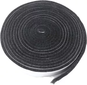 BBQ Gasket Self Stick Smoker Seal Synthetic Fiber Tape Fit for Kamado Big Black - Picture 1 of 7