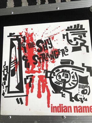 The Shy Strangers-“Indian Name” Vinyl Record 12” EP Pravda Records 1986 Mint - Image 1 of 2