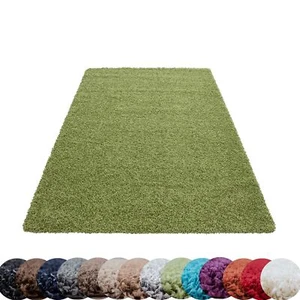 Shaggy Hochflor Teppich Carpet - Farben und Größen Wohnzimmer Neu Top Angebot! - Afbeelding 1 van 71