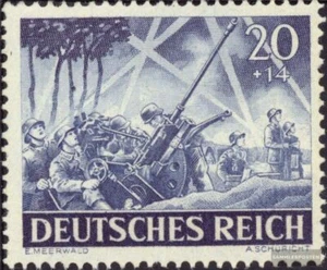 alemán Imperio 838 con charnela 1943 conmemoración de los héroes - Imagen 1 de 1