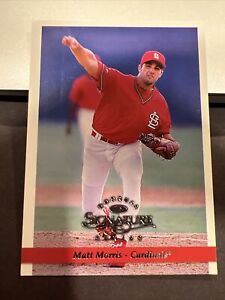 Matt Morris 1997 Donruss Signature Series #93 St. Louis Cardinals