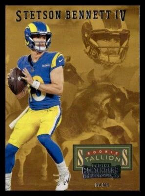 2023 Panini Contenders - Rookie Stallions Stetson Bennett #4 (RC) - Image 1 of 2