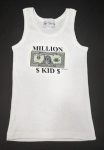 Get Lucky Youth Shirt Million Dollar Kid Tank Top Cotton - Picture 1 of 7