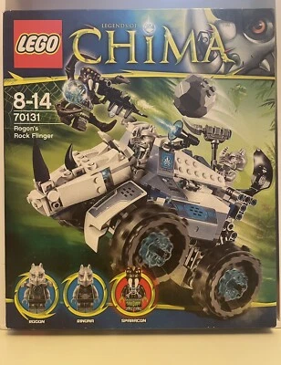 LEGO LEGENDS OF CHIMA: Rogon's Rock Flinger (70131) New Sealed In Box. RARE SET - Image 1 of 2